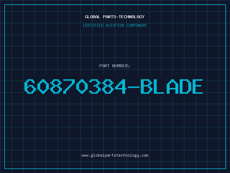 Aviation Part 60870384-BLADE