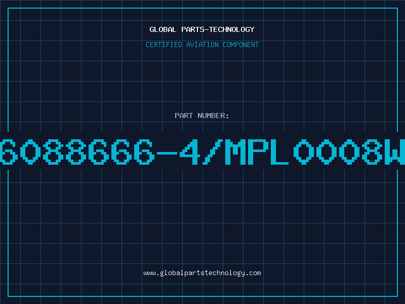 Aviation Part 6088666-4/MPL0008W