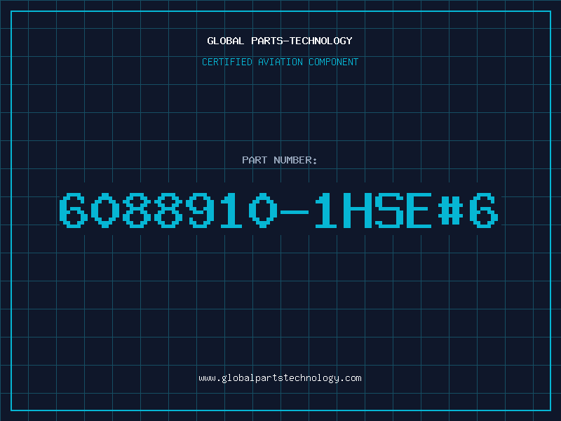 Aviation Part 6088910-1HSE#6