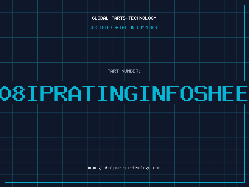 Aviation Part 608IPRATINGINFOSHEET