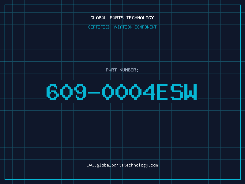 Aviation Part 609-0004ESW