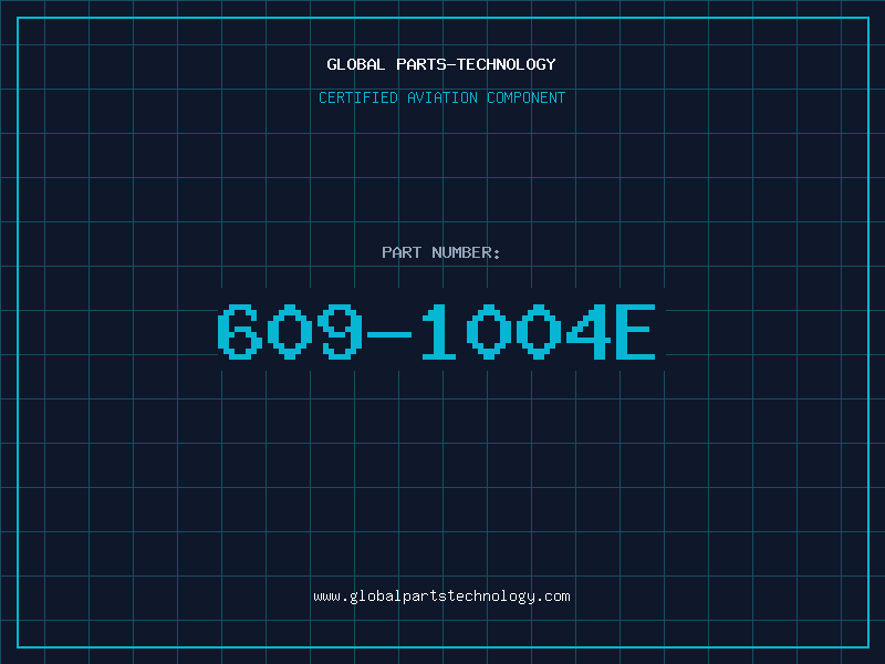 Aviation Part 609-1004E