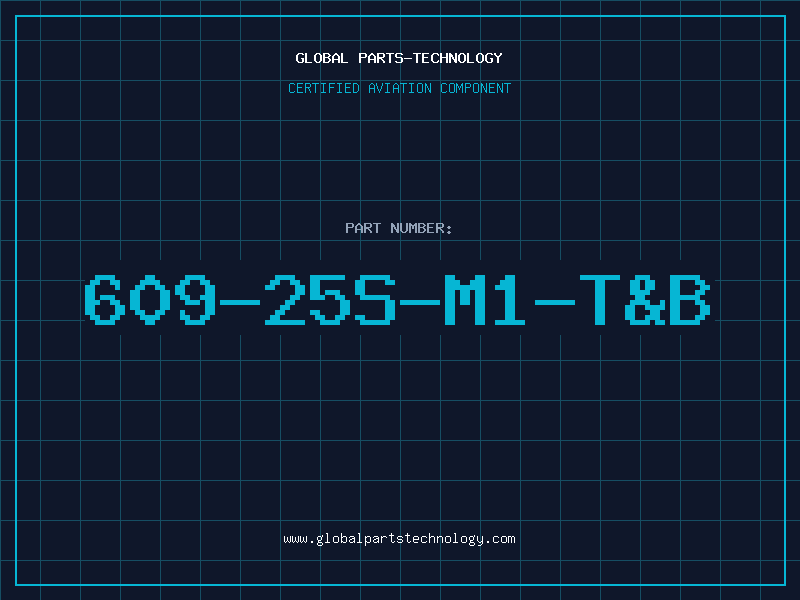 Aviation Part 609-25S-M1-TB