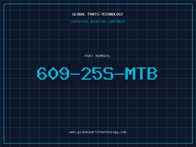 Aviation Part 609-25S-MTB
