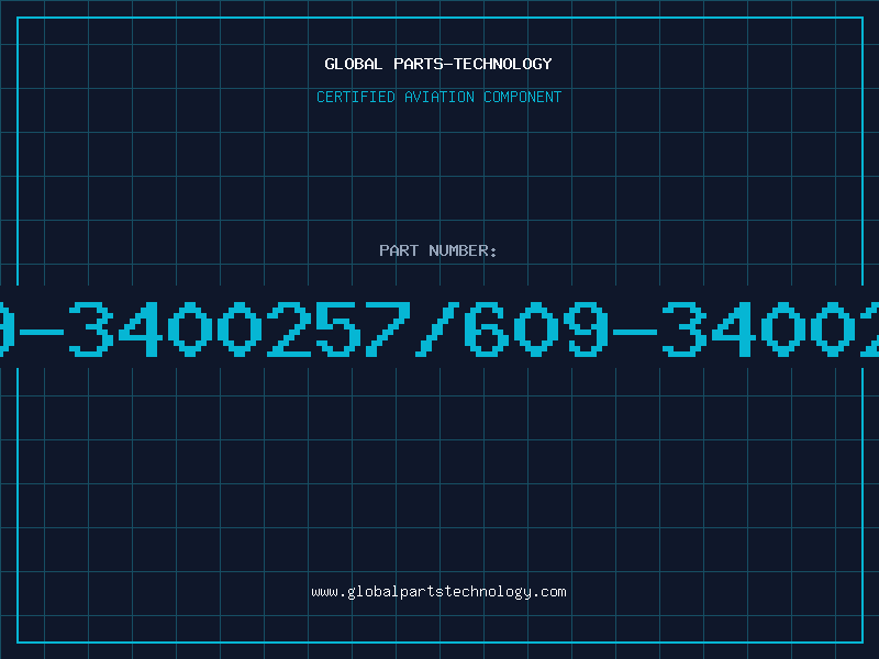 Aviation Part 609-3400257/609-3400257