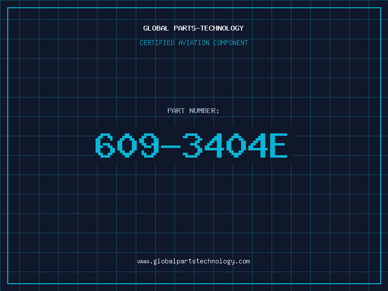 Aviation Part 609-3404E
