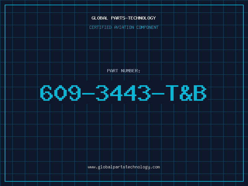 Aviation Part 609-3443-TB