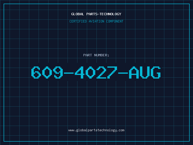 Aviation Part 609-4027-AUG