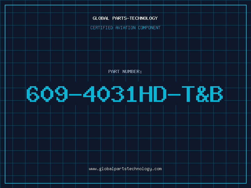 Aviation Part 609-4031HD-TB