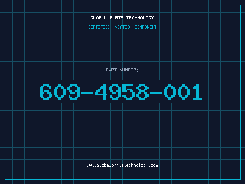 Aviation Part 609-4958-001