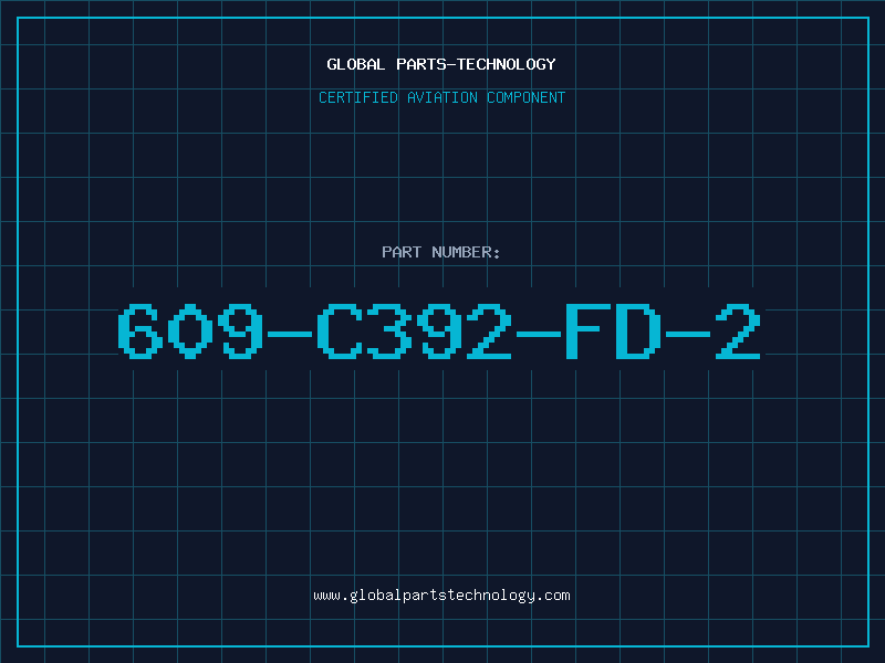 Aviation Part 609-C392-FD-2