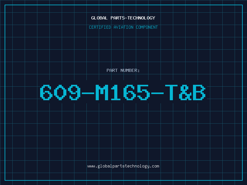 Aviation Part 609-M165-TB