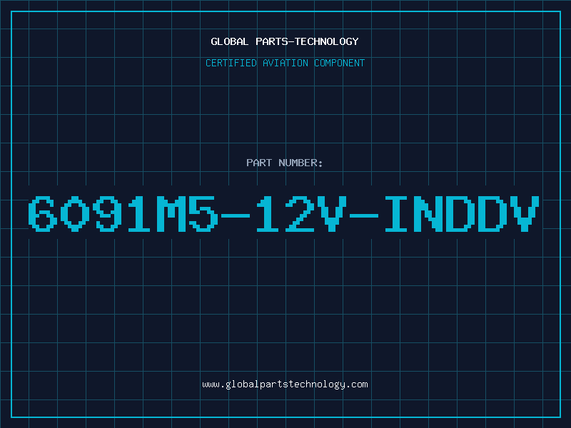 Aviation Part 6091M5-12V-INDDV