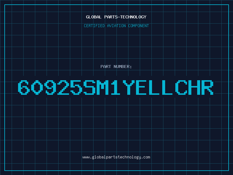 Aviation Part 60925SM1YELLCHR