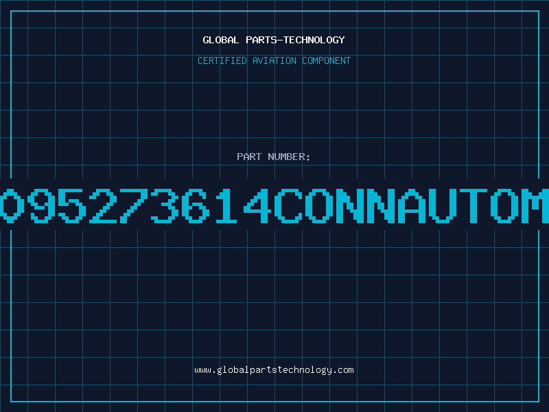 Aviation Part 6095273614CONNAUTOMO