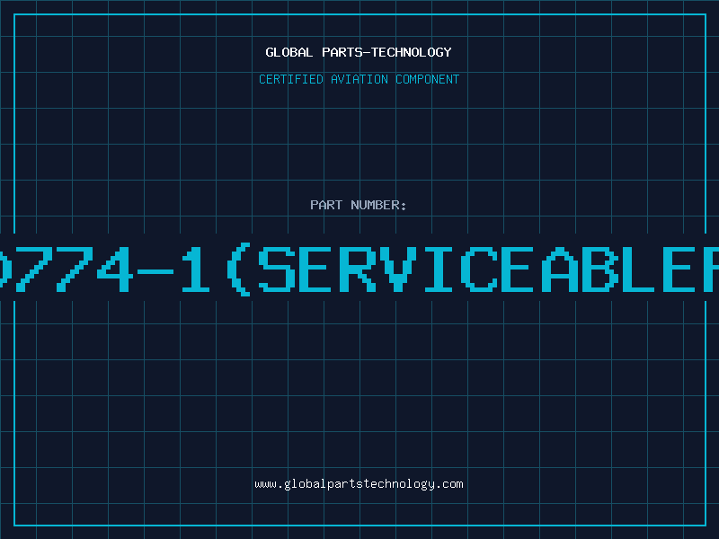 Aviation Part 61-0774-1(serviceablepart