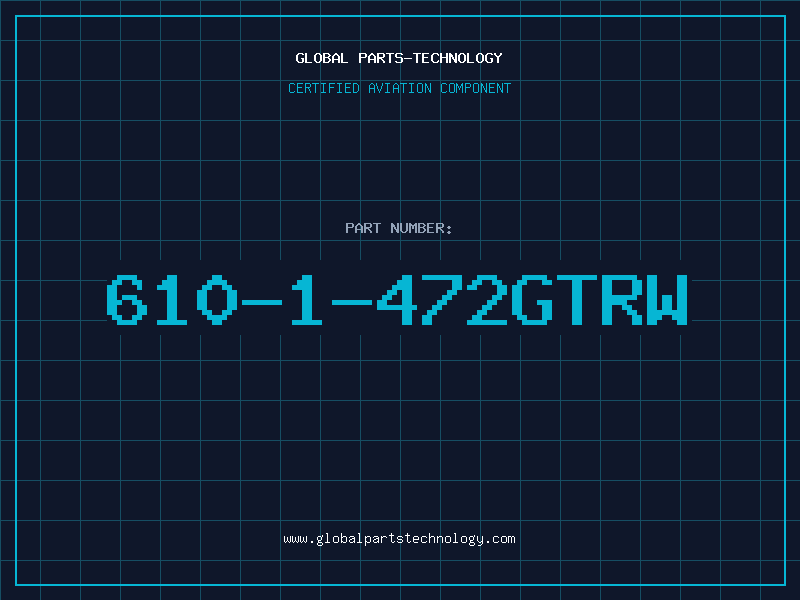 Aviation Part 610-1-472GTRW