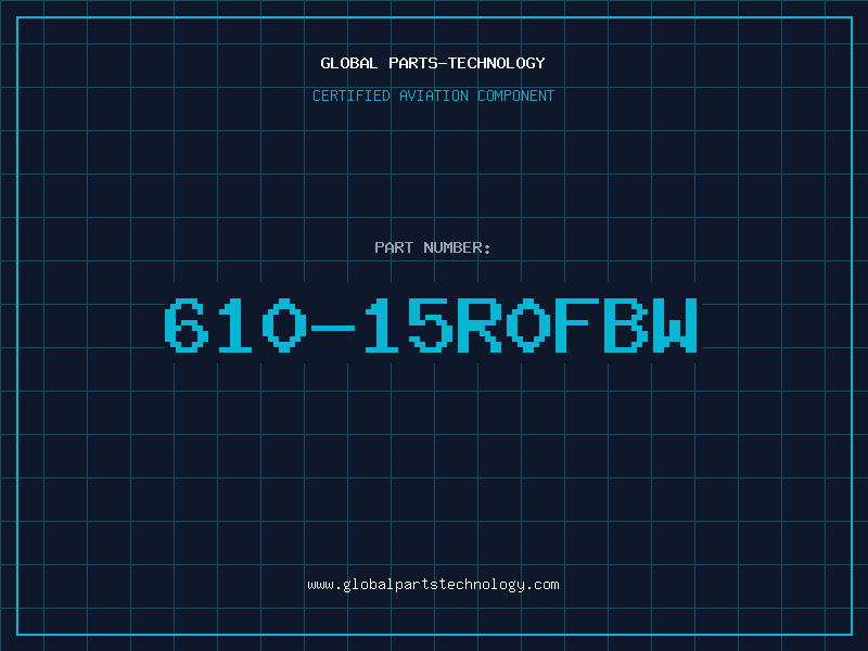 Aviation Part 610-15R0FBW