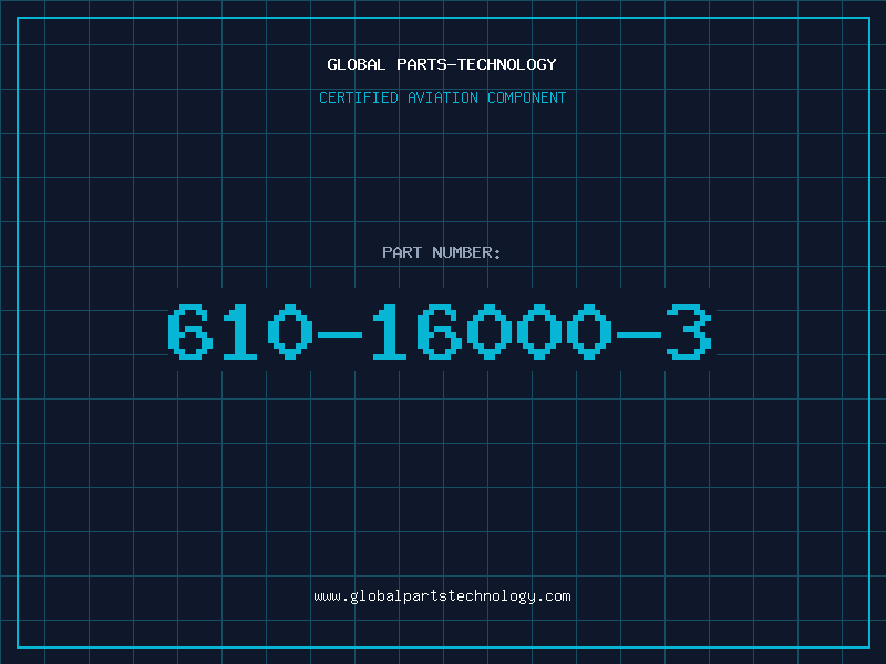 Aviation Part 610-16000-3