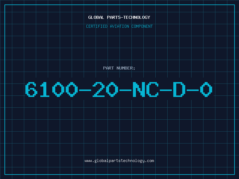 Aviation Part 6100-20-NC-D-0