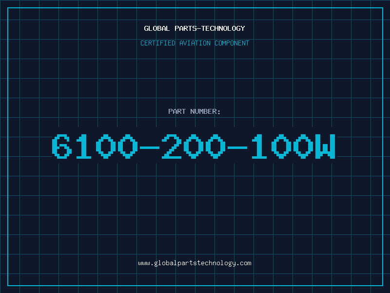 Aviation Part 6100-200-100W