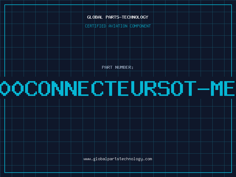Aviation Part 6100CONNECTEURSOT-MELT