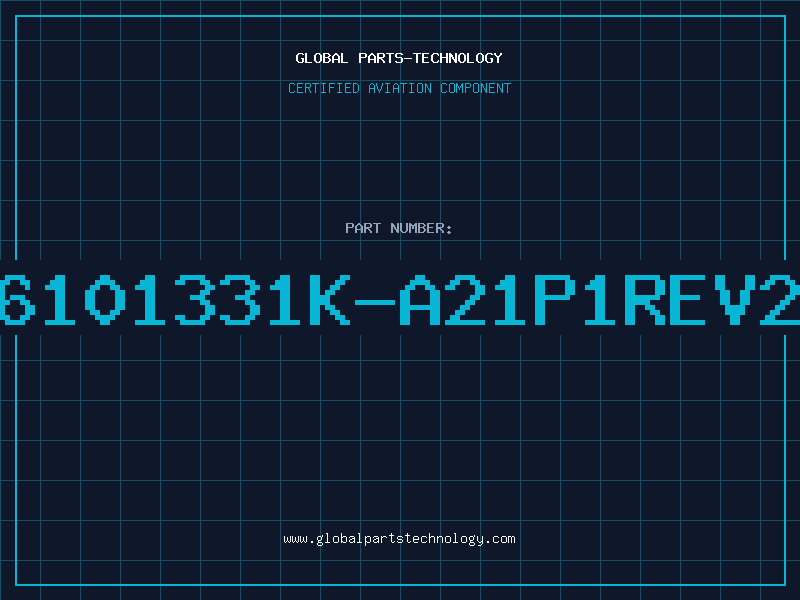Aviation Part 6101331K-A21P1REV2