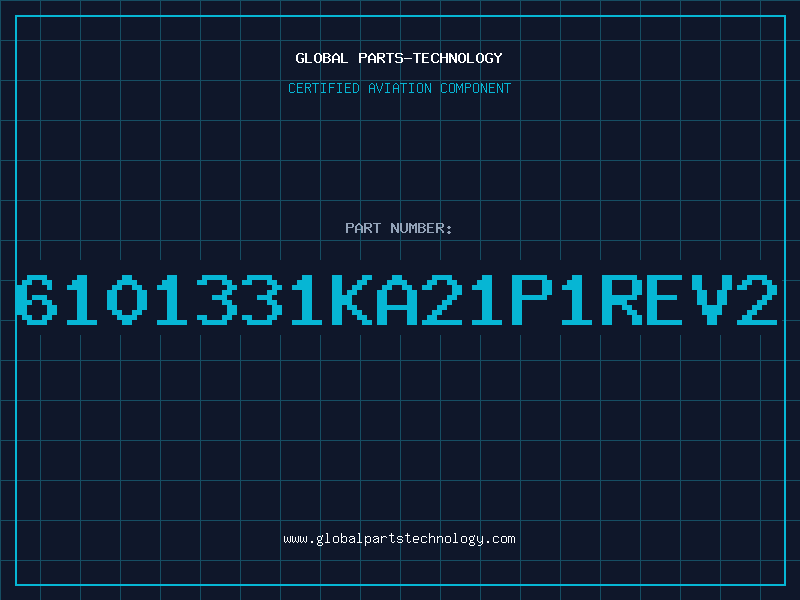Aviation Part 6101331KA21P1REV2