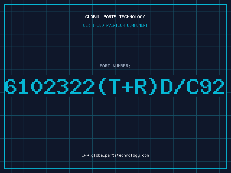 Aviation Part 6102322(T+R)D/C92