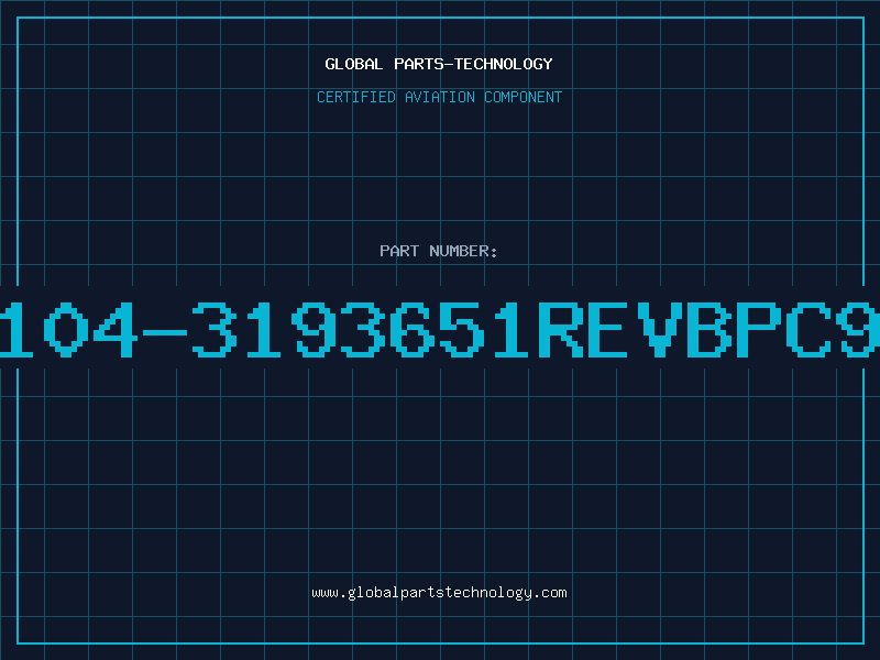 Aviation Part 6104-3193651REVBPC94