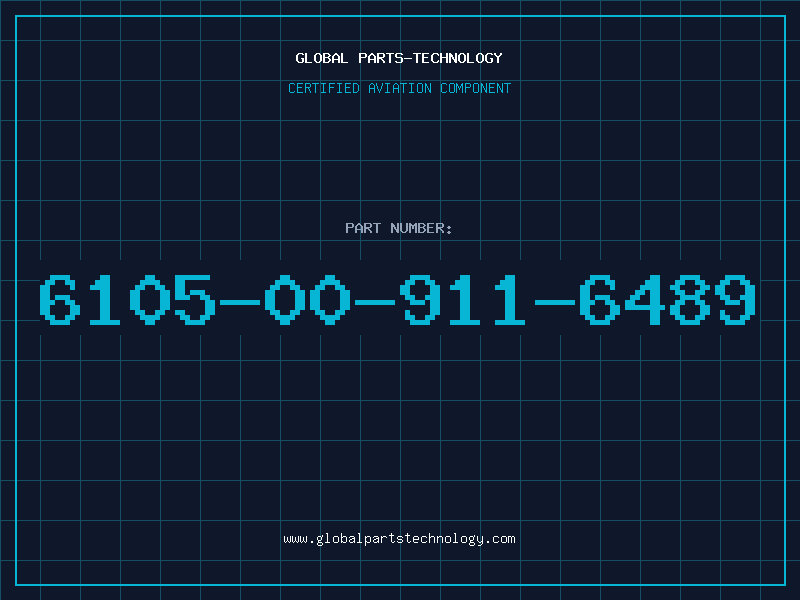 Aviation Part 6105-00-911-6489