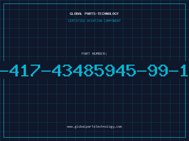 Aviation Part 6110-00-417-43485945-99-105-9573