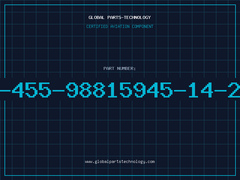 Aviation Part 6110-00-455-98815945-14-282-9123