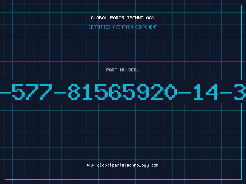 Aviation Part 6110-00-577-81565920-14-391-1644