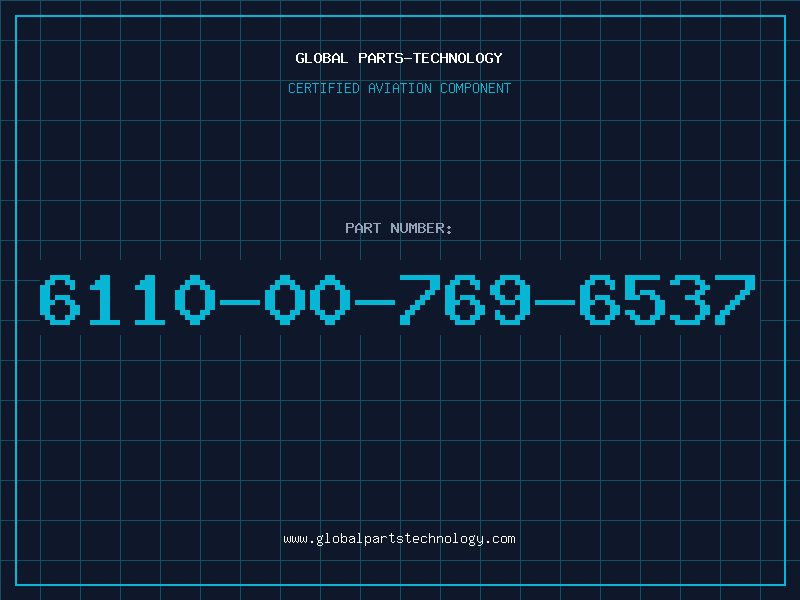 Aviation Part 6110-00-769-6537
