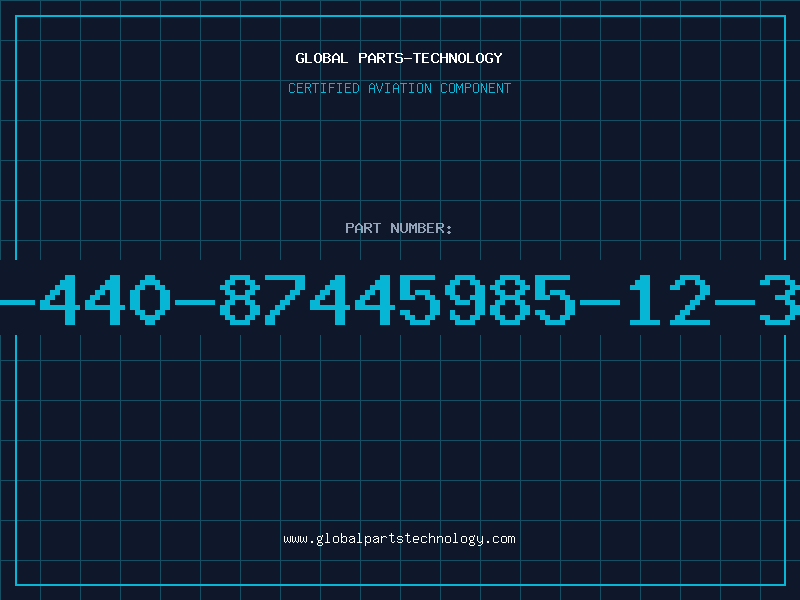 Aviation Part 6110-01-440-87445985-12-302-0035