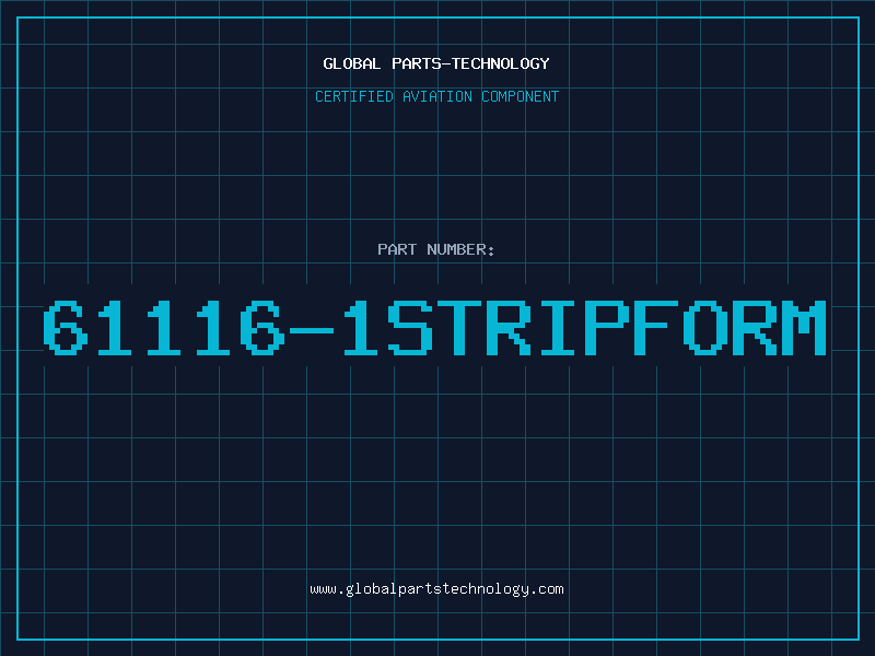 Aviation Part 61116-1STRIPFORM