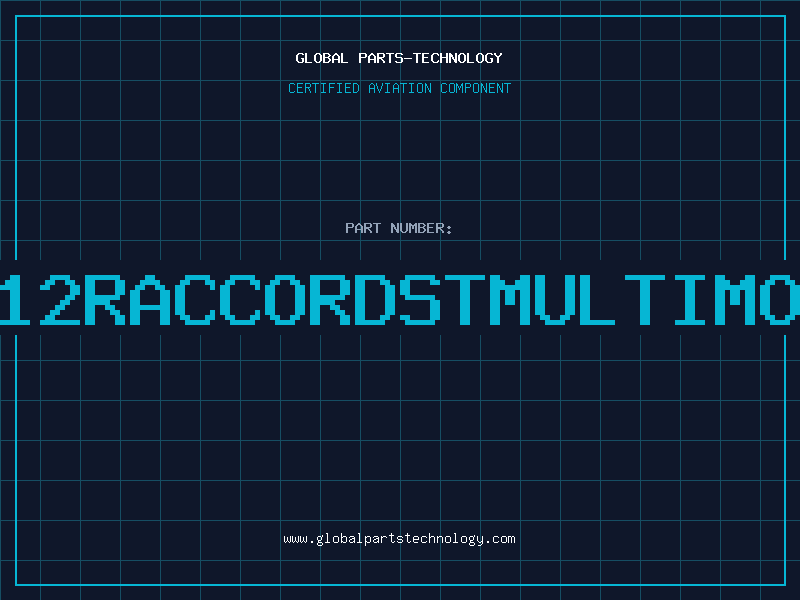 Aviation Part 6112RACCORDSTMULTIMODE