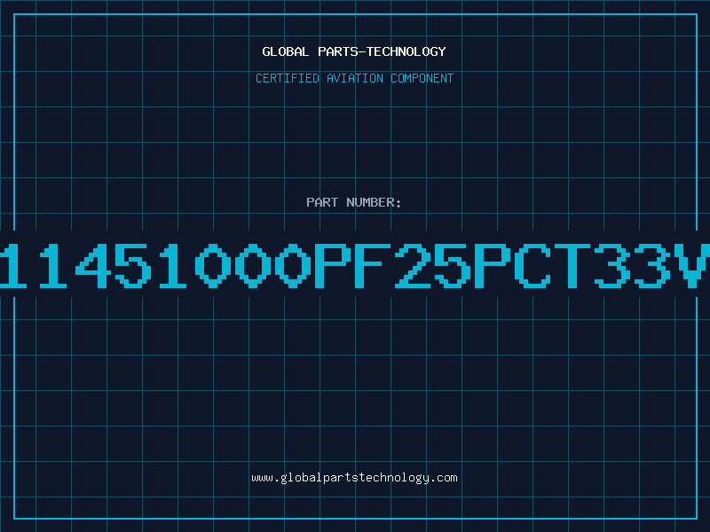 Aviation Part 611451000PF25PCT33VD