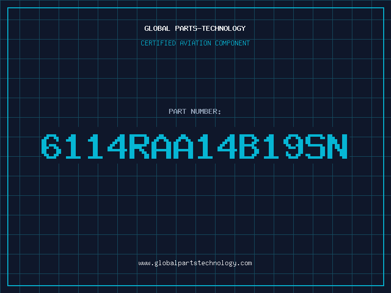 Aviation Part 6114RAA14B19SN