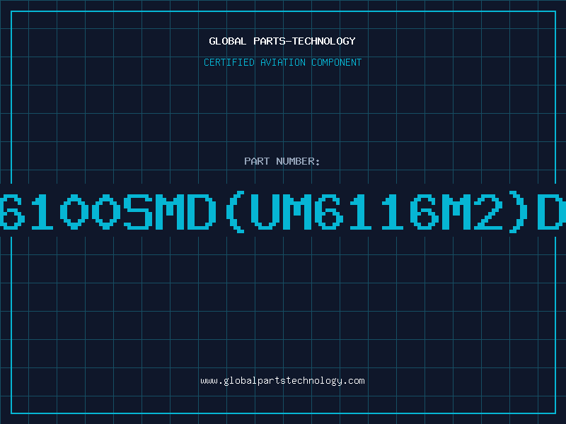 Aviation Part 6116100SMDUM6116M2DC90