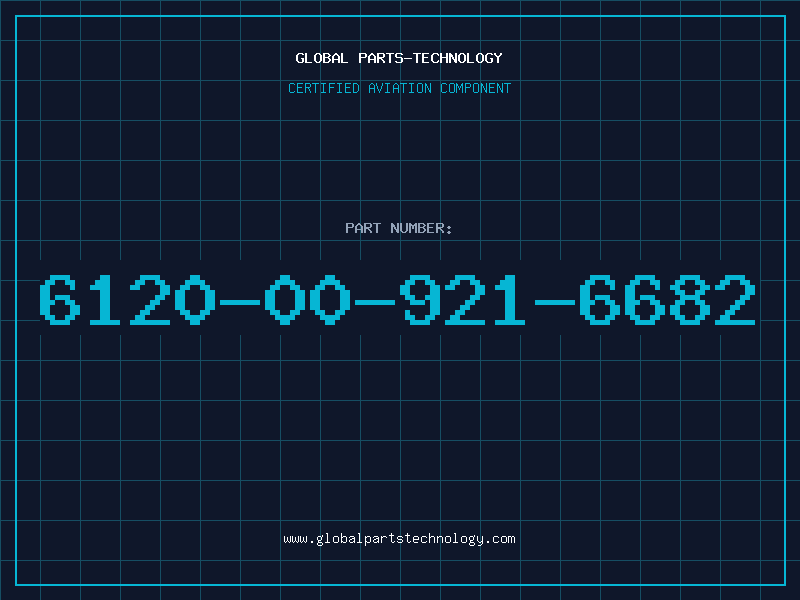 Aviation Part 6120-00-921-6682