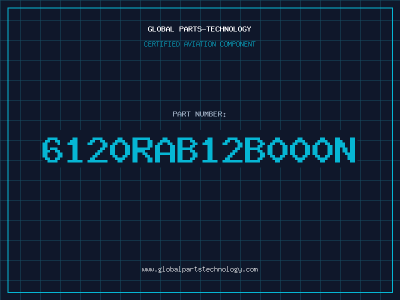 Aviation Part 6120RAB12B000N