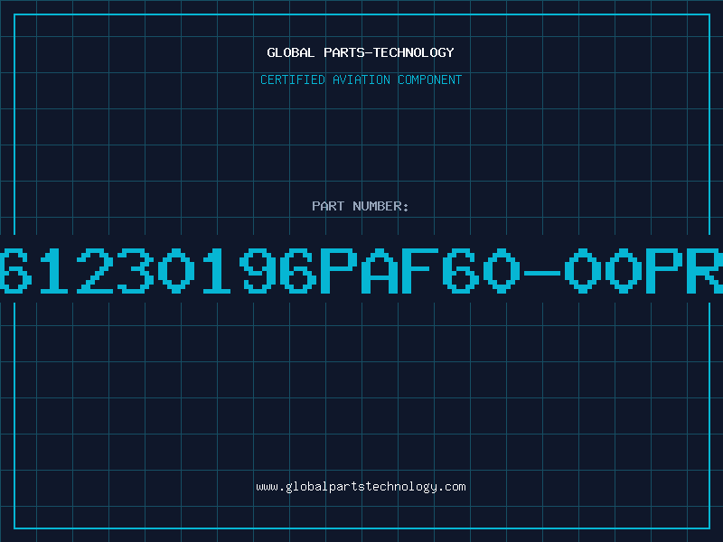 Aviation Part 61230196PAF60-00PR