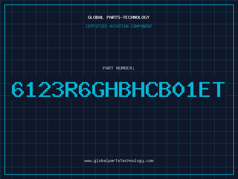 Aviation Part 6123R6GHBHCB01ET