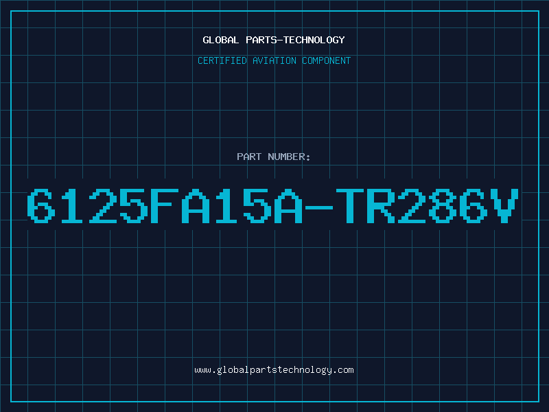 Aviation Part 6125FA15A-TR286V