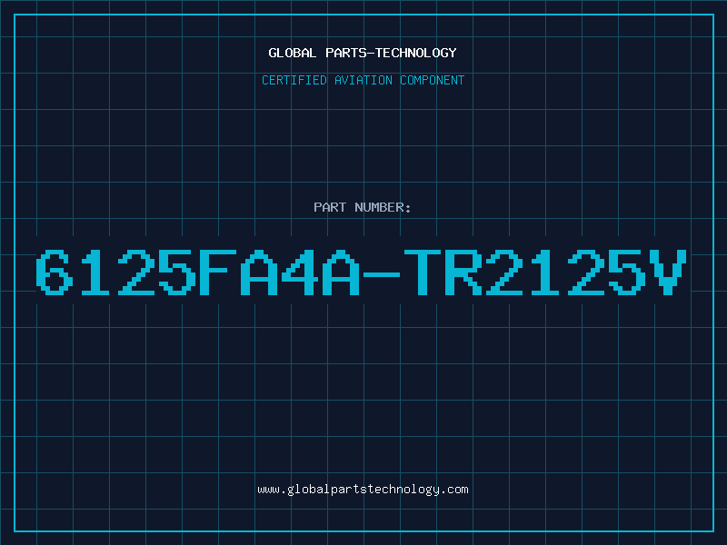 Aviation Part 6125FA4A-TR2125V