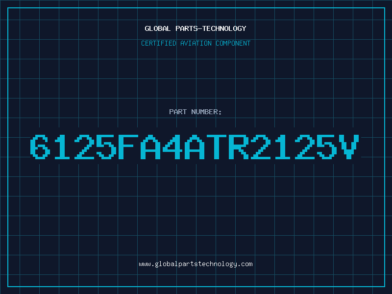Aviation Part 6125FA4ATR2125V