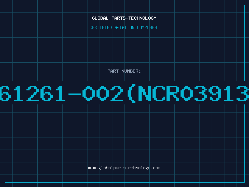 Aviation Part 61261-002(NCR03913