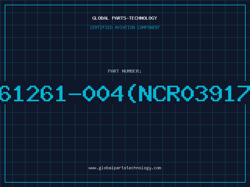 Aviation Part 61261-004(NCR03917